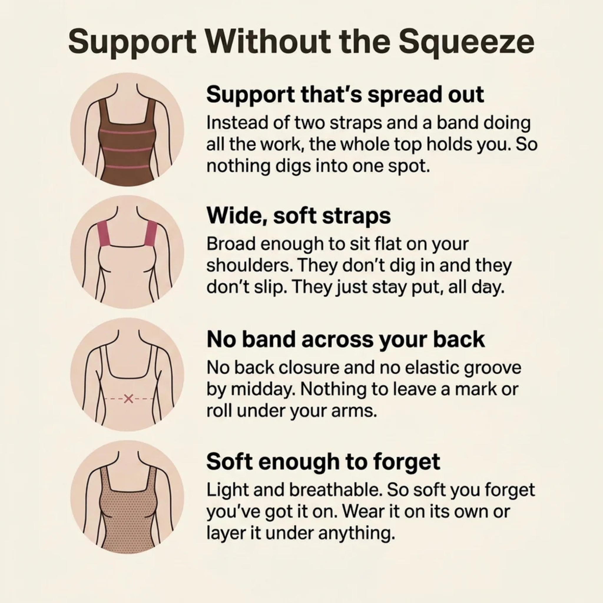 Comfort Support Tank